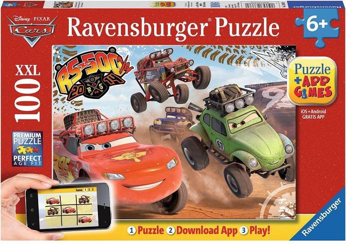 Ravensburger Cars in Action - Puzzel | bol.com