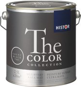 Histor The Color Collection Muurverf - 2,5 Liter - Count Black