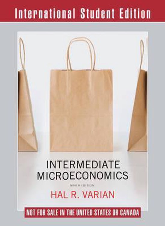 Intermediate Microeconomics a Modern Approach