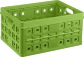 Caisse pliante carrée Sunware 32L - vert