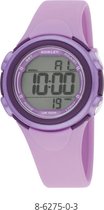 Nowley 8-6275-0-3 digitaal horloge 36 mm 100 meter paars