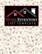 Home Inventory List Template