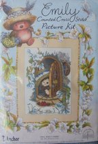Emily Counted Cross Stitch Borduurpakket Who's there EM02