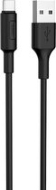 HOCO X25 Soarer USB naar USB-C - 1 Meter - Zwart