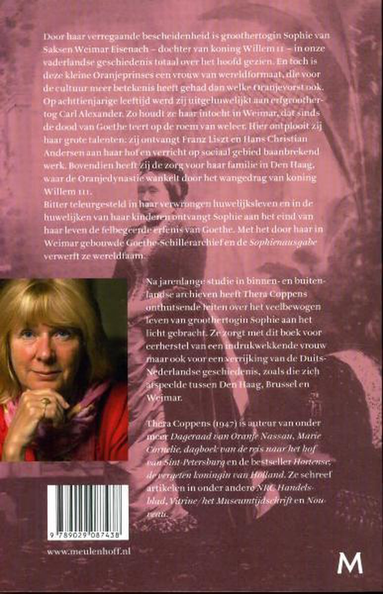 Sophie in Weimar - back cover