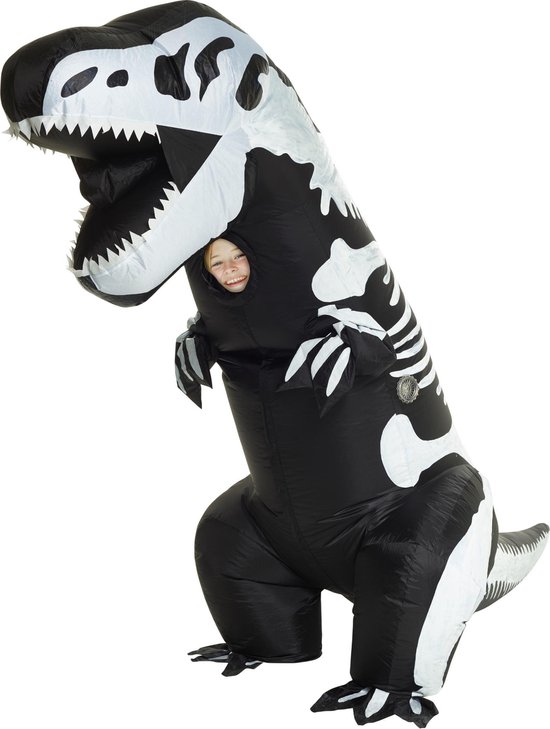 Opblaasbaar T-rex kostuum voor kinderen - Verkleedkleding | bol.com