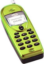 Klein Mobiele Telefoon Met Geluid 12 Cm Groen