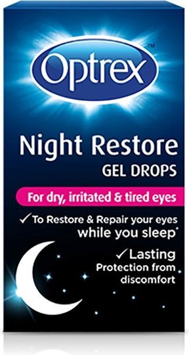 Optrex Night Repair Gel Druppels - Oogdruppels - 10 ml | bol