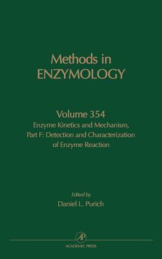 Enzyme and Mechanism, Part F Detection and Characterization