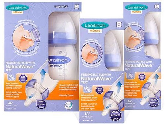 Lansinoh 160 ml Natural Wave Fles 75860 van Lansinoh — afbeelding 5