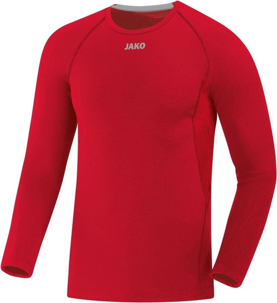 Jako Compression 2.0 Longsleeve - Thermoshirt  - rood - L