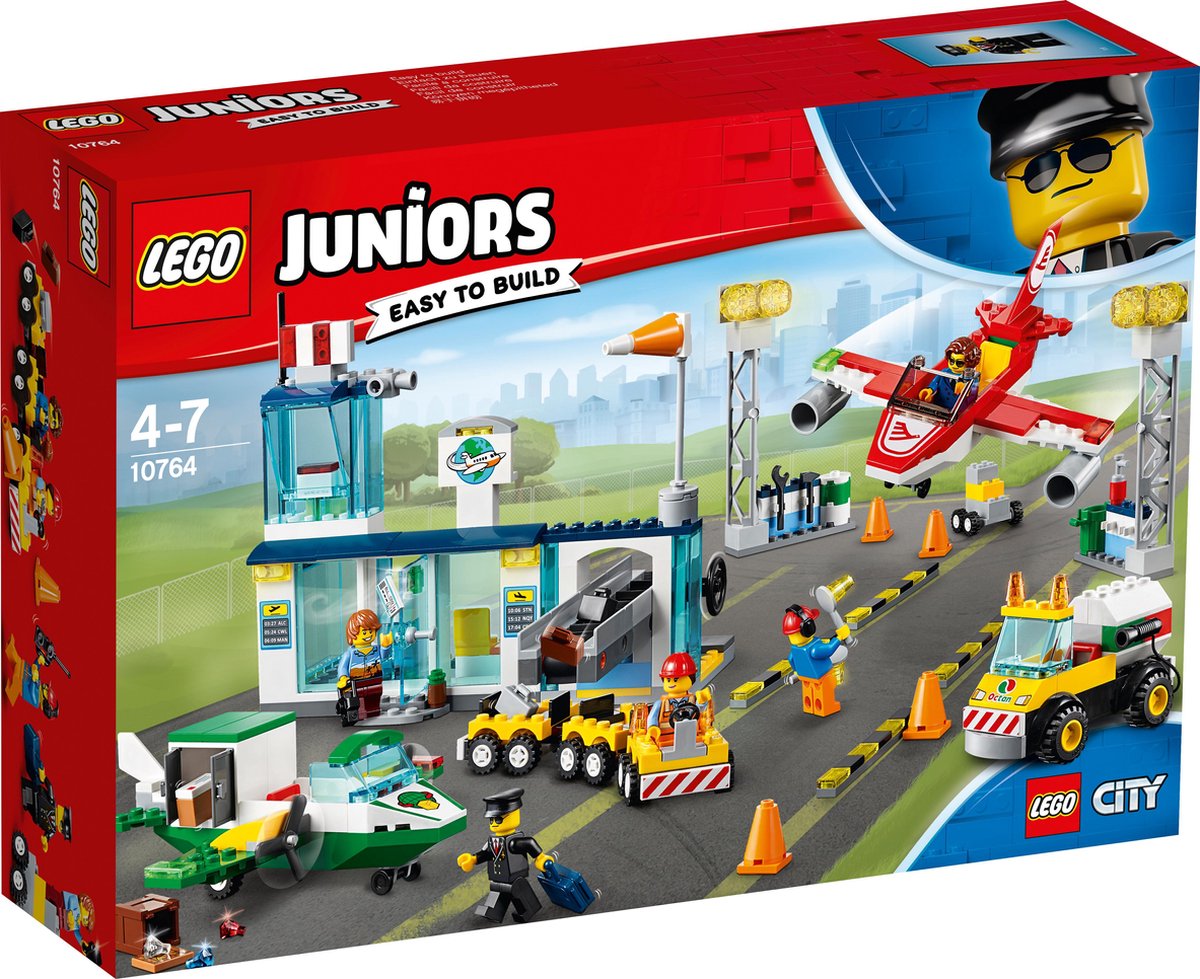 Herhaal Gemaakt om te onthouden Oprichter LEGO Juniors City Central Luchthaven - 10764 | bol.com