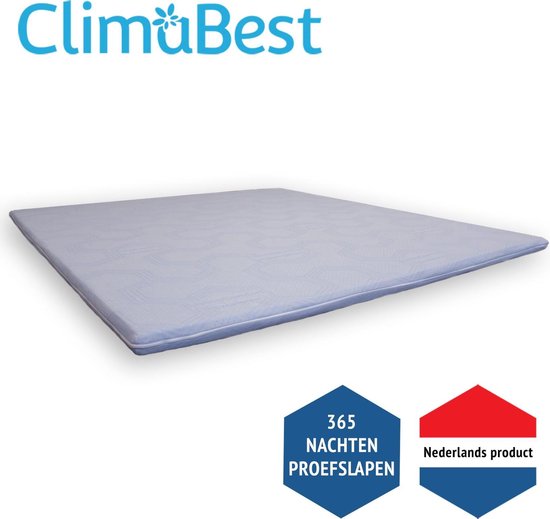 Koopjeshoek 180 x 210 - Matrastopper De Luxe traagschuim Extra Firm