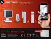 SMARTWARES HA701IPCAM SLIM-LINE IP-ALARMSET MET CAM