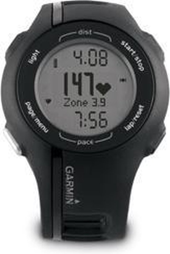 Garmin Forerunner 210 Sporthorloge met hartslagmonitor Zwart bol