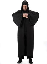 REDSUN - KARNIVAL COSTUMES - Lange donkere cape met capuchon voor mannen