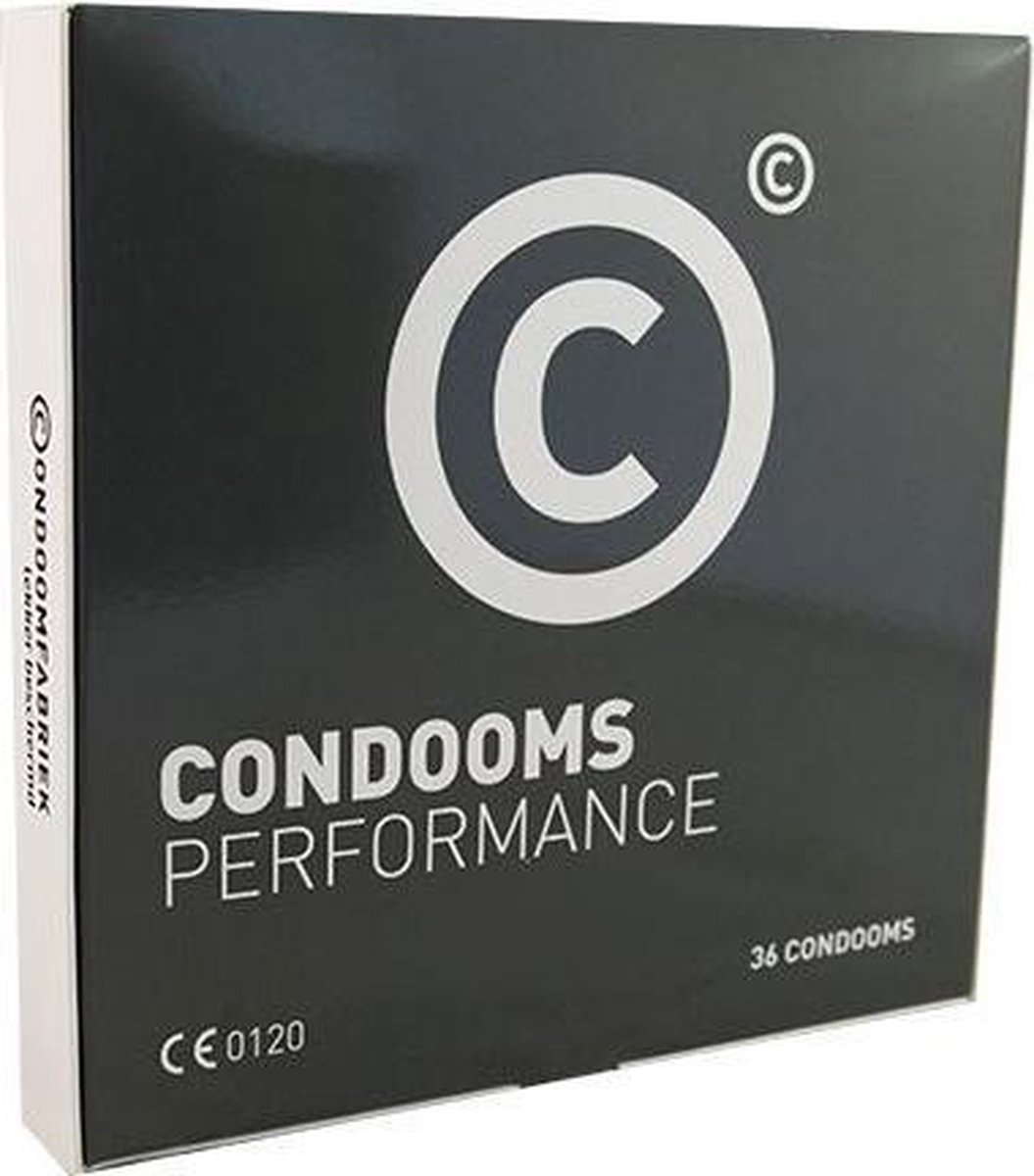Condooms - Performance Condooms - Condoomfabriek - 36 stuks