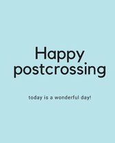 Happy postcrossing