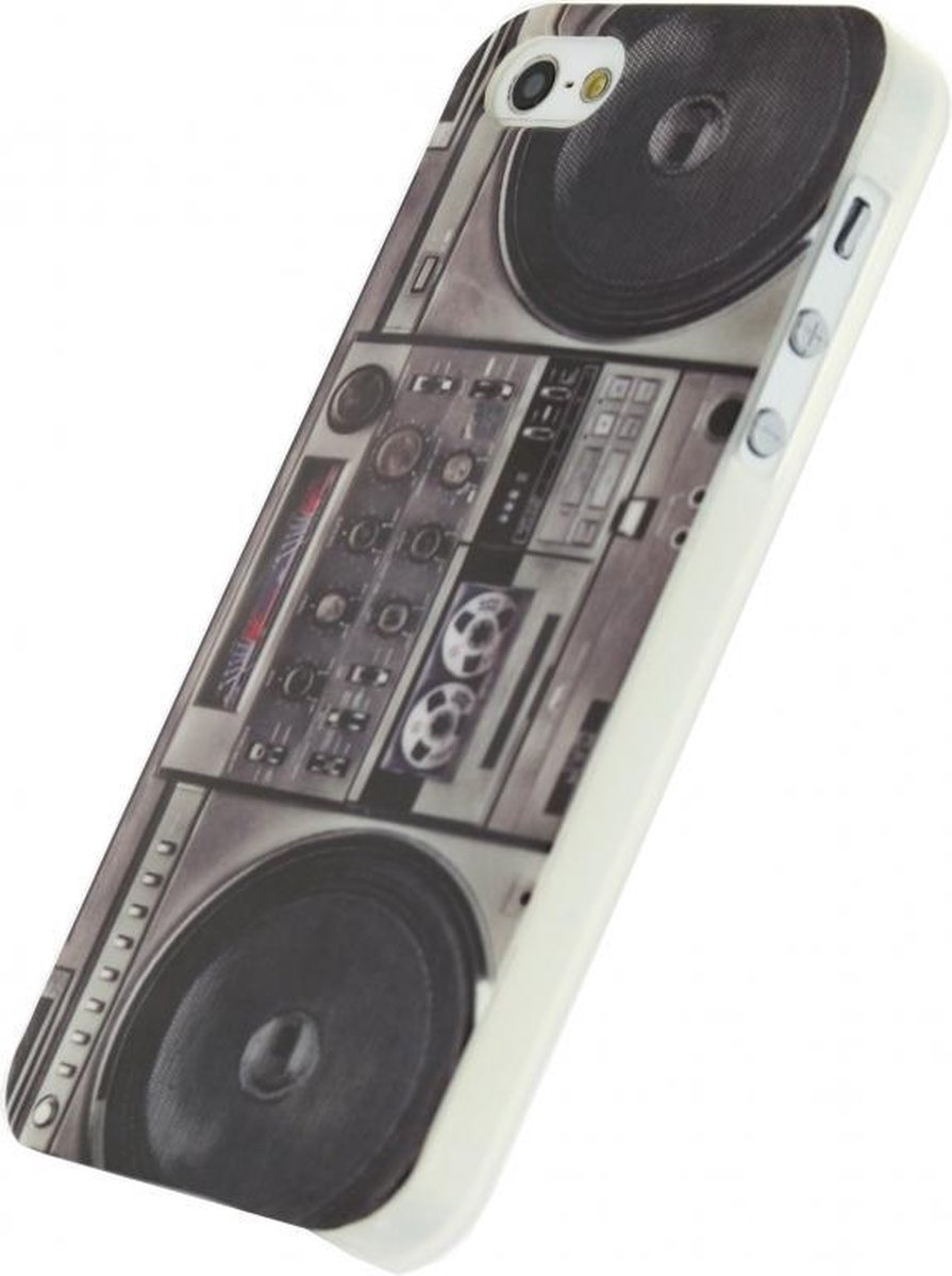 Xccess TPU Case Apple iPhone 5/5S Retro Radio
