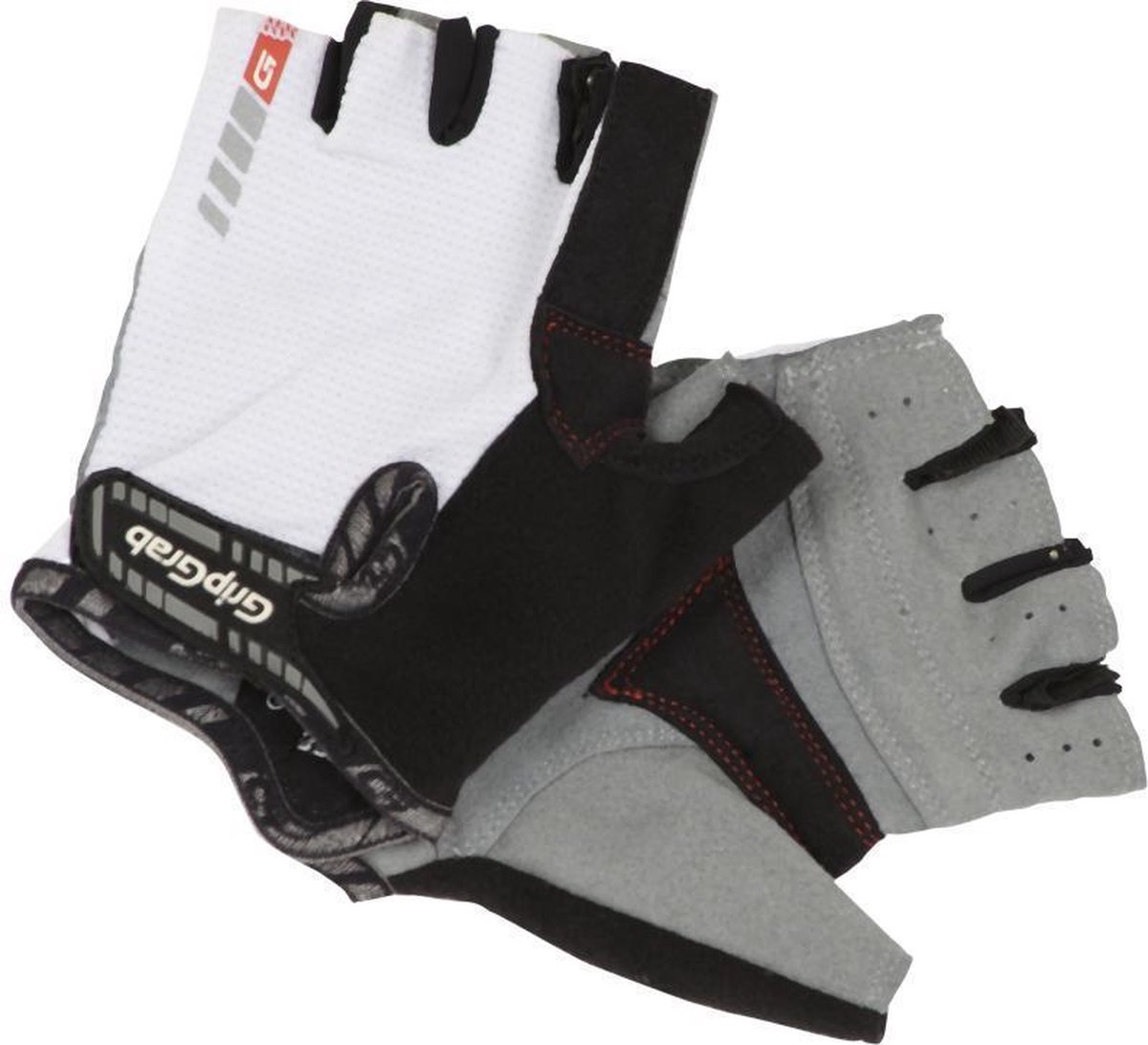 GripGrab EasyRider fietshandschoenen wit Maat S