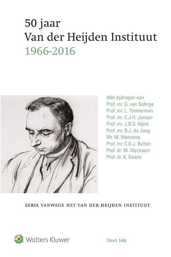 50 jaar Van der Heijden Instituut (1966 - 2016) - cover
