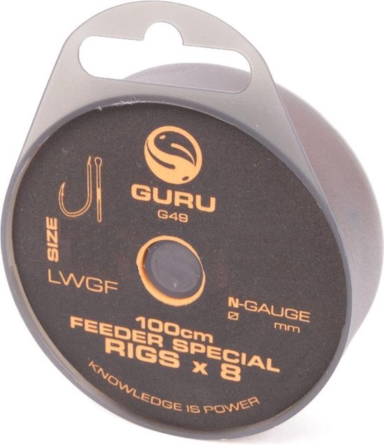 Guru Feeder Special Rigs Lwgf 100cm #14 van Guru — afbeelding 3
