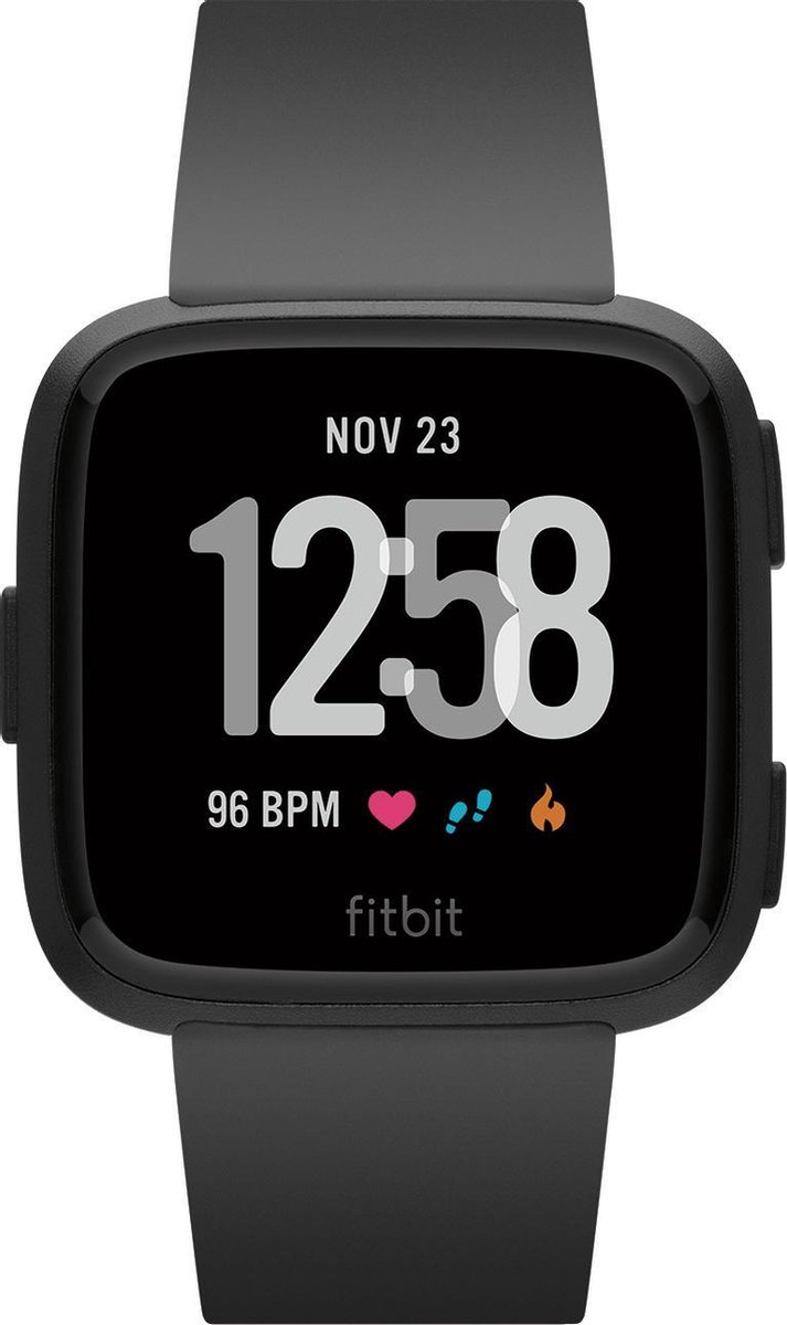 Fitbit Versa - Smartwatch - Zwart - Fitbit