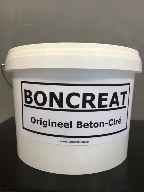 Kant en klaar Beton Ciré badkamerpakket New York Streets - Boncreat