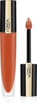 L'Oréal Paris Rouge Signature Lippenstift - 112 I Achieve - Oranje - Matte Vloeibare Lipstick