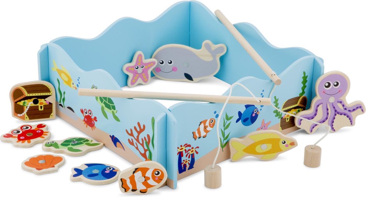 New Classic Toys Educatief Spel Magnetisch Visspel