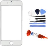Voor Apple iPhone 6/6S 4.7" - A+ Frontglas Wit + Tools & Reparatielijm