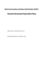 Stretch-Oriented Polyimide Films