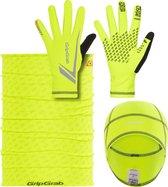 GripGrab Running Essentials Hi-Vis Multipack - Maat L