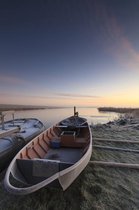 Tuinposter - Bootje op het strand