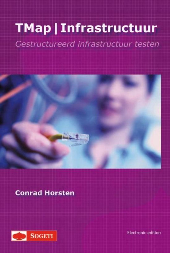 Cover van het boek 'TMap / Infrastructuur' van Conrad Horsten