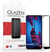 BMAX Glazen Screenprotector met volledige dekking geschikt voor Huawei P20 | Beschermglas | Tempered Glass