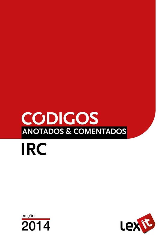 Código do IRC 2014 - Anotado & Comentado - cover