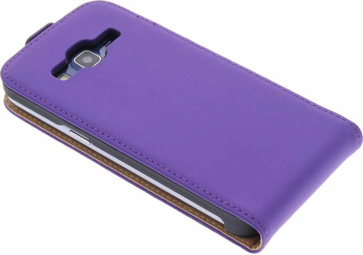 Mobiparts - paarse premium flipcase - Samsung Galaxy Core LTE / Express 2