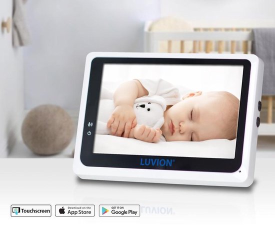 LUVION® Grand Elite 3 Connect - HD Wifi Babyfoon met Camera én App - Premium Baby Monitor - Luvion