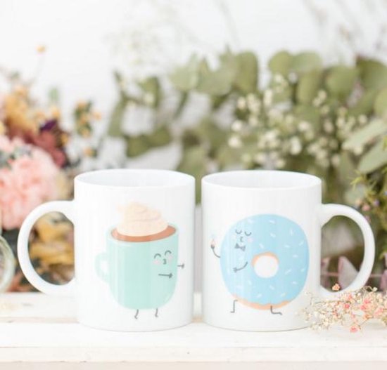 Mr. Wonderful Set mokken And together they had breakfast happily