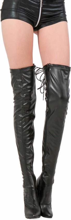 | Overknee Laarzen zwart 37 elsa overknee laarzen