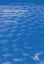 Routledge Revivals - Making Things Greener