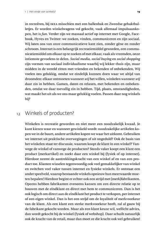 Het einde van winkels?