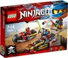 LEGO NINJAGO La poursuite en moto des Ninja