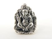 Zilveren Ganesha ring - maat 20.5