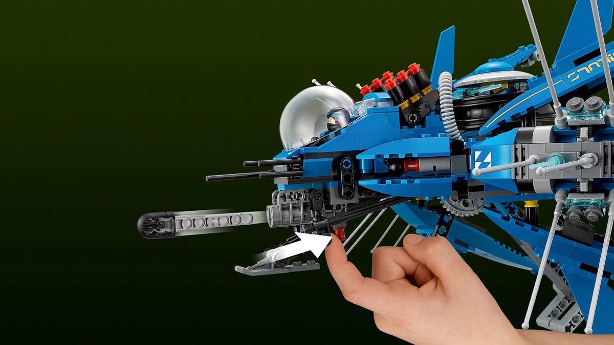 LEGO NINJAGO Le Jet supersonique de Foudre - 70614 | bol.com