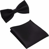 Strik + pochet Zwart