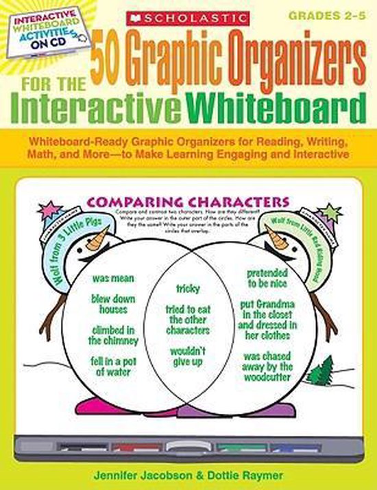 50 Graphic Organizers for the Interactive Whiteboard, Grades ... - cover