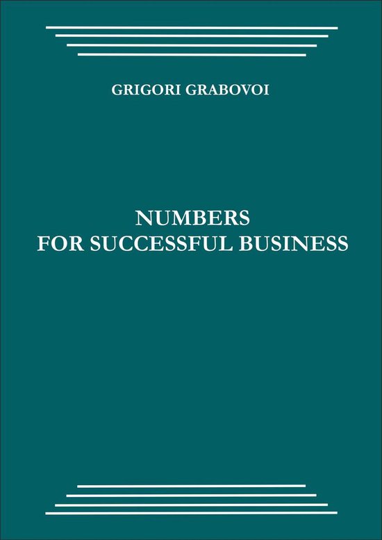 NUMBERS FOR SUCCESSFUL BUSINESS - cover