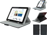 Diamond Class Case 360 graden draaibaar voor Icarus Illumina Hd, Designer Hoesje, zwart , merk i12Cover